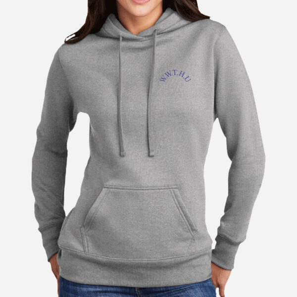 Ladies Core Fleece Pullover Hooded Sweatshirt Thumbnail